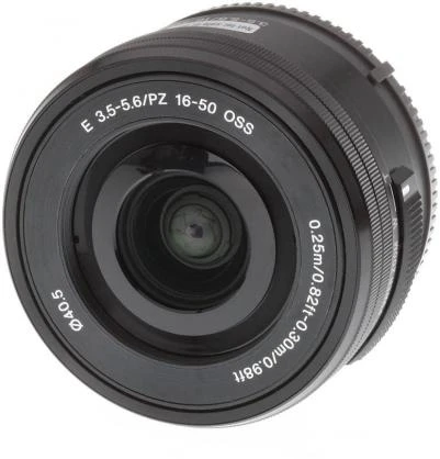 Sony SEL-1650 E16-50mm, F3.5-5.6 naujas standartinis priartinimo objektyvas