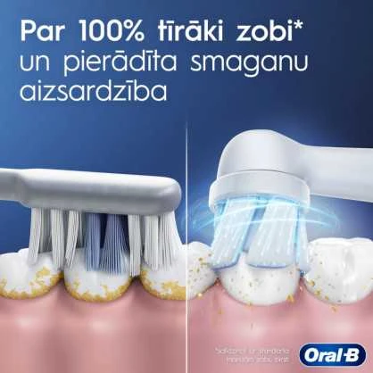 Braun iOS2.1D9.2K Oral-B iO2 Elektrinis Dantų Šepetėlis Night Juodas + Kelioninis Dėklas