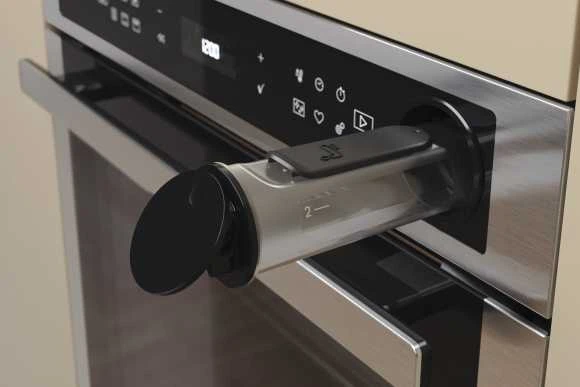 Whirlpool orkaitė | AKZ9S 8271 IX | 73 L | Elektrinis | Hidrolitinė/pirolizė | Elektroninė | Garų funkcija | Aukštis 59,5 cm | Plotis 59,5 cm | Juodas