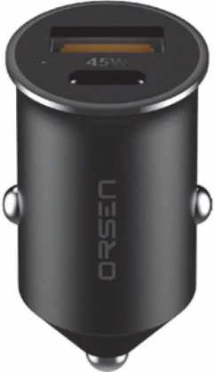 Orsen C8 45W automobilinis kroviklis su USB-A ir USB-C jungtimis