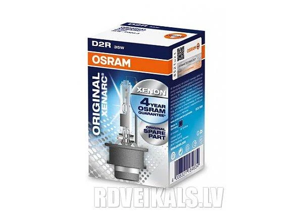 Osram Dujinio išlydžio žibintų lempos XENARC Original 35W P32d-3 D2R