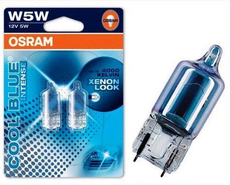 Osram lemputė W5W 5W Cool Mėlyna INTENSE NextGen. 4000K, 2825CBN-02B, 2vnt