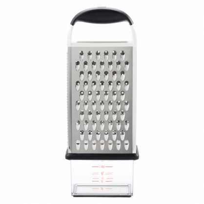 OXO Good Grips Z Pojemnikiem sidabrinė