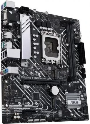 Pagrindinė plokštė ASUS PRIME H610M-E D4-CSM LGA1700 mATX MB 2xDDR4 4xSATA 2xM.2