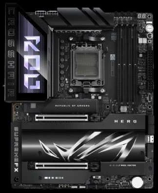 Pagrindinė plokštė Asus ROG CROSSHAIR X870E HERO