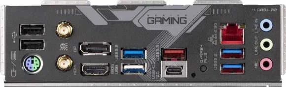 Pagrindinė plokštė GIGABYTE B650 GAMING X AX V2 AM5 4xDDR5 4xSATA 3xM.2