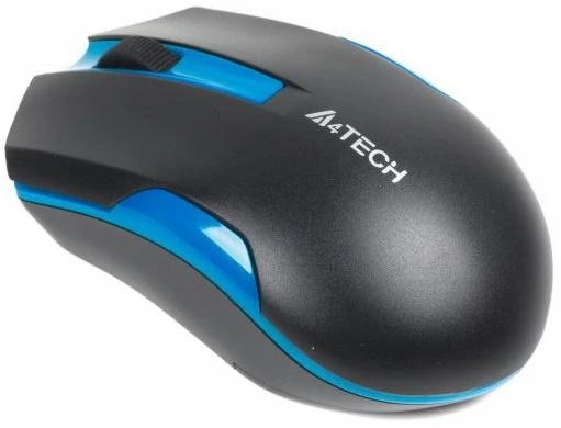 A4Tech A4TMYS46037 Pelė A4Tech V-TRACK G3-200N-1 Juodas+Mėlyna belaidė