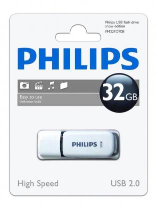 Philips USB 2.0 32GB Snow Edition Pilkas