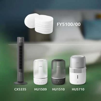 Drėkintuvas Originalūs „Philips“ aromaterapiniai pagalvėlės FY5100/00
