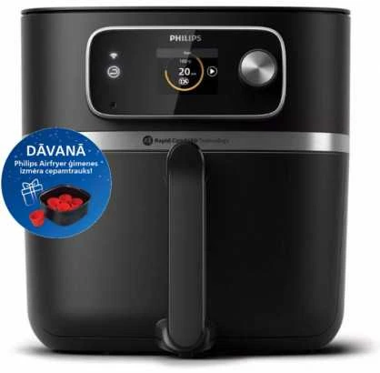 Gruzdintuvė Philips Combi HD9880/90, Juodos spalvos