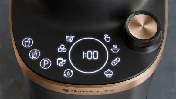 Kokteilinė Philips Flip&Juice HR3770/00, Juodos/Auksinės spalvos
