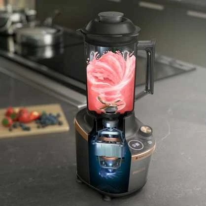 Kokteilinė Philips Flip&Juice HR3770/00, Juodos/Auksinės spalvos