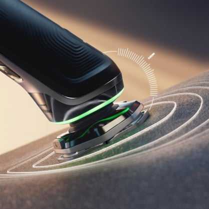 Barzdaskutė Philips Shaver series 9000 Drėgnojo ir sausojo skutimo skustuvas su „SkinIQ“ S9975/55