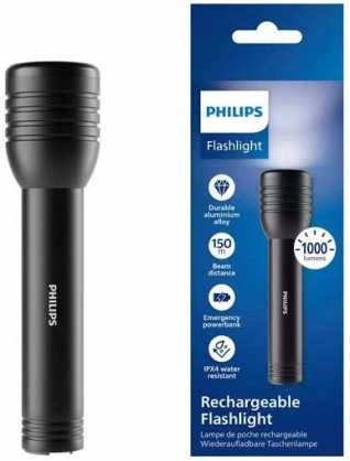 Philips Žibintuvėlis akumuliatorinė USB 1000lm SFL7005R/10