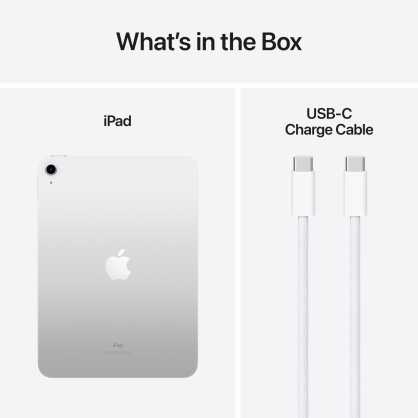 Planšetė Apple iPad 10,9" Wi-Fi 64GB – sidabrinė 10 gen