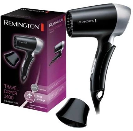 Plaukų džiovintuvas Remington D2400 Juoda, Sidabras 1400 W