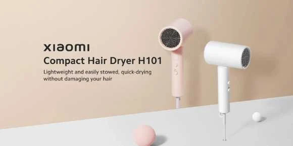 Plaukų džiovintuvas Xiaomi Compact Hair Dryer H101 | rožinis
