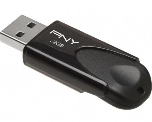 PNY USB-Stick Attaché 4 2.0 32GB skaitymas 25MB/S rašymas 8MB/S