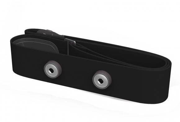 Širdies ritmo matavimo diržas sensoriui tvirtinti Polar Pro Strap, Juodos spalvos, XS/S