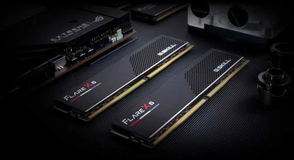 RAM G.Skill | Flare X5 | 32 vnt. rinkinys (16 GB x 2) GB | DDR5 | 6000 MHz | Kompiuteriai/serveriai | Registracijos Nr. | ECC Nr.
