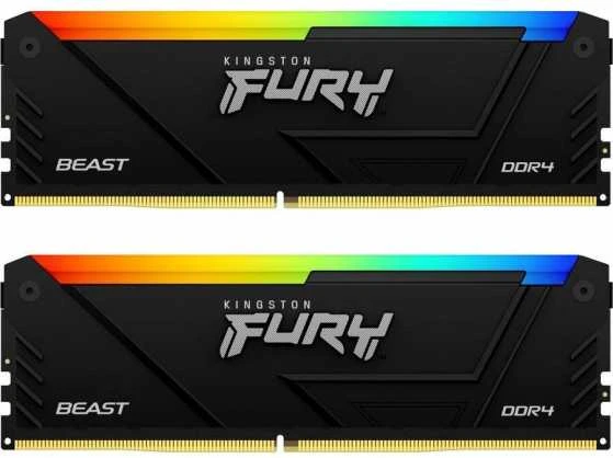 RAM Kingstonas | Fury Beast | 32GB (16GBx2) GB | DDR4 | 3600 MHz | PC/serveris | Registracijos Nr. | ECC Nr