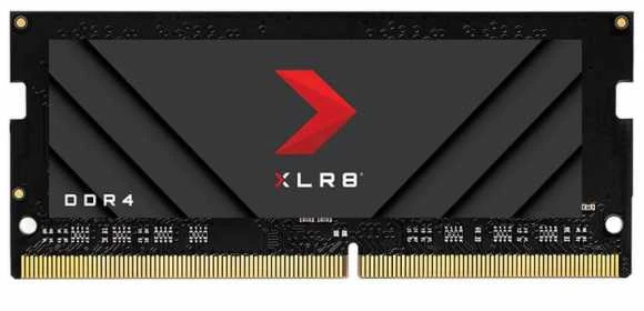 PNY DDR4 SO-DIMM atminties modulis su juodu radiatoriumi