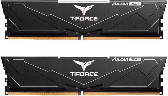 RAM Team Group Komandos grupė TeamGroup T-Force Vulcan, DDR5, 32 GB, 6000MHz, CL38 (FLBD532G6000HC38ADC01)