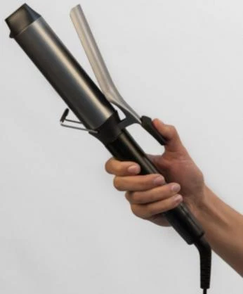 Remington CI 5538 plaukų formavimo šukos Garbanojimo lazdelė Šiltas Juoda, Pilka