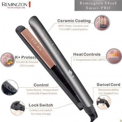 REMINGTON S8540 Plaukų tiesintuvas Remington S8540 Keratin Protect