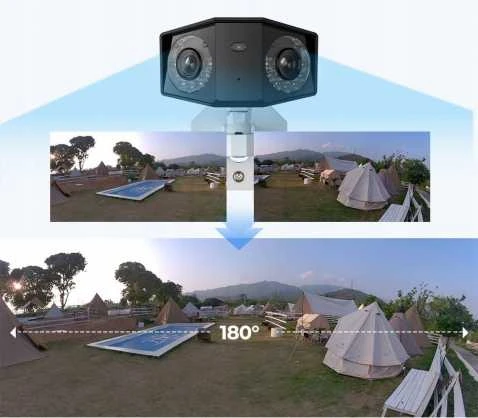 Reolink – Duo 2 PoE (P730) 4K lauko PoE kamera – balta