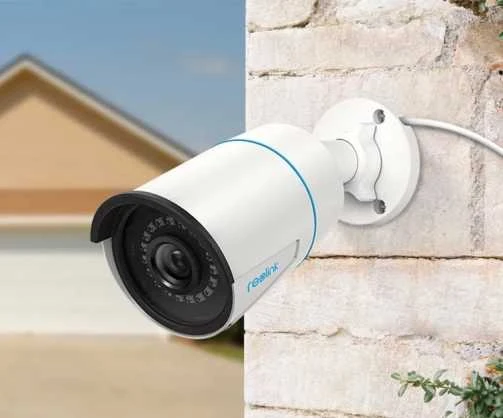 Reolink | IP kamera | RLC-510A | Kulka | 5 MP | Fiksuotas objektyvas | Maitinimas per Ethernet (PoE) | IP66 | H.264 | „MicroSD“ (maks. 256 GB) | Baltas