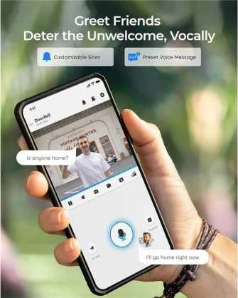 Reolink Video Doorbell PoE - išmanusis durų skambutis su vaizdo kamera