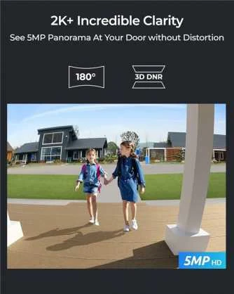 Reolink Video Doorbell PoE - išmanusis durų skambutis su vaizdo kamera