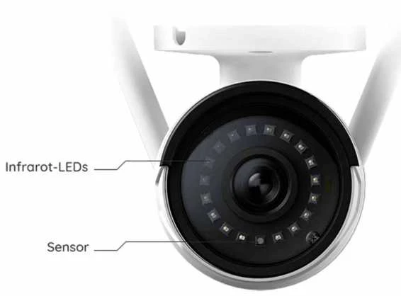 Išmani lauko apsaugos kamera Reolink W320 su apšvietimu, 5MP, IP67