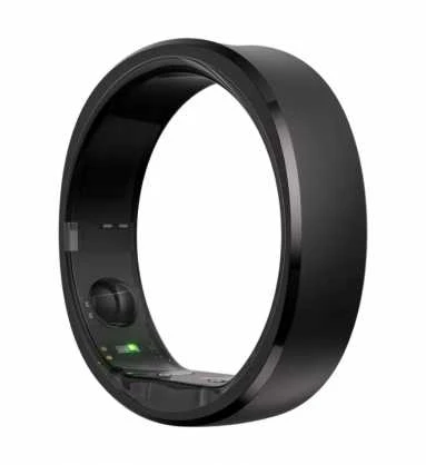 Išmanusis žiedas RingConn Gen 2, 11 dydžio, Juodos spalvos