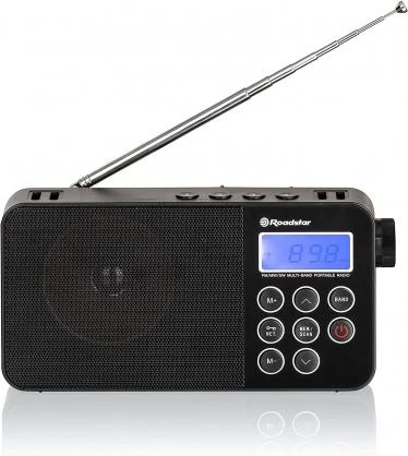 Roadstar TRA-2340PSW radijo imtuvas, juodas