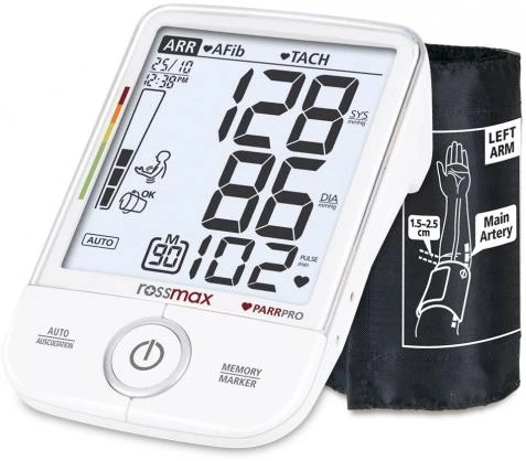 Žastinis kraujospūdžio matuoklis Rossmax X9 PARR PRO