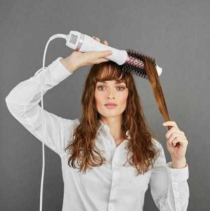 Rowenta CF6135F0 hair styling tool Hot air brush Rožinė, Baltas