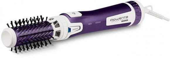 Besisukantis plaukų šepetys Rowenta Active Voume&Shine + lokówka CF 9530 Active ( 1000 W , Violetinė )