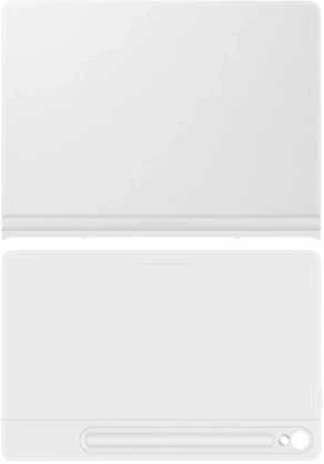 112803 EF-BX710PWE Samsung Smart Book dėklas skirtas Galaxy Tab S9/S9 FE baltos spalvos