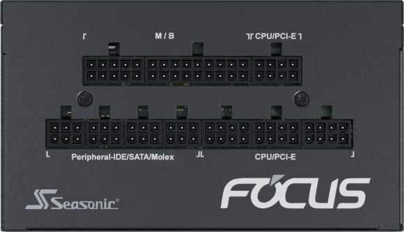 Seasonic Focus GX 80 PLUS Gold PSU, modular – 750 Watt, juodos spalvos