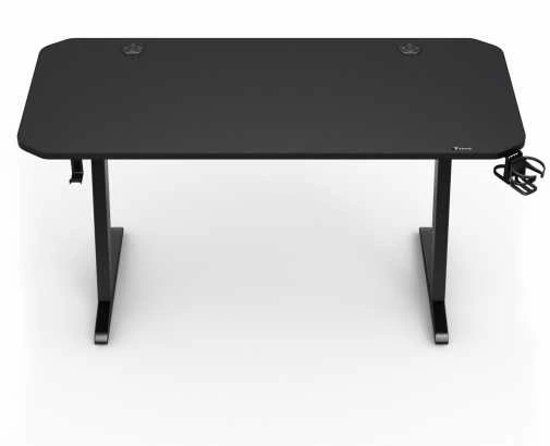 SENSE7 Nomad Basic rašomasis stalas, juodas, 140 cm x 60 cm, bazinis