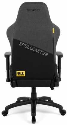 Žaidimų kėdė SENSE7 Spellcaster Senshi XL, Pilka (medžiaginė)
