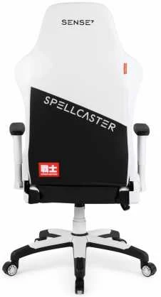 Žaidimų kėdė SENSE7 Spellcaster Senshi XL, Balta (odinė)