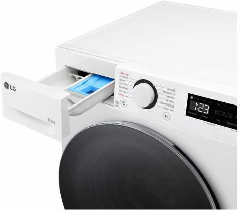 Skalbimo mašina su džiovinimo funkcija LG F2DR508S1W 8kg/5kg.
