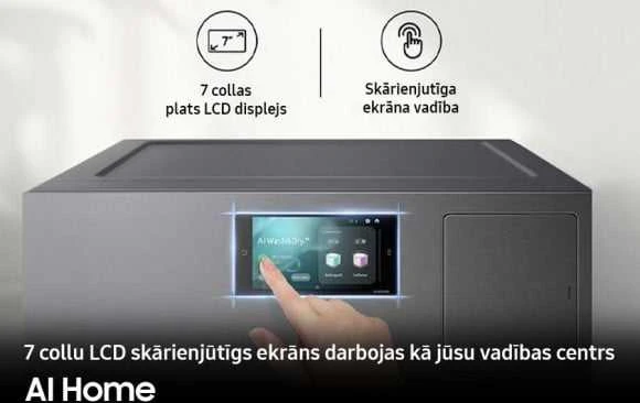 Skalbimo mašina Samsung WD18DB8995BZT2