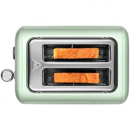 BUYDEEM 2 gabalėlių skrudintuvas, modelis DT620E, spalva Cozy Greenish, EU