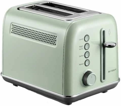 BUYDEEM 2 gabalėlių skrudintuvas, modelis DT620E, spalva Cozy Greenish, EU