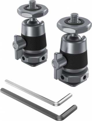 SmallRig 2948 BallHead Mini su nuimamu šalto bato laikikliu 2vnt