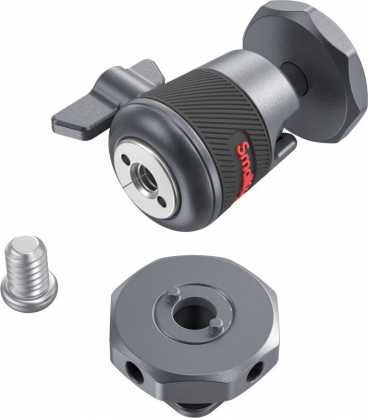 SmallRig 2948 BallHead Mini su nuimamu šalto bato laikikliu 2vnt